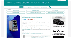 Desktop Screenshot of howtowirealightswitch.com